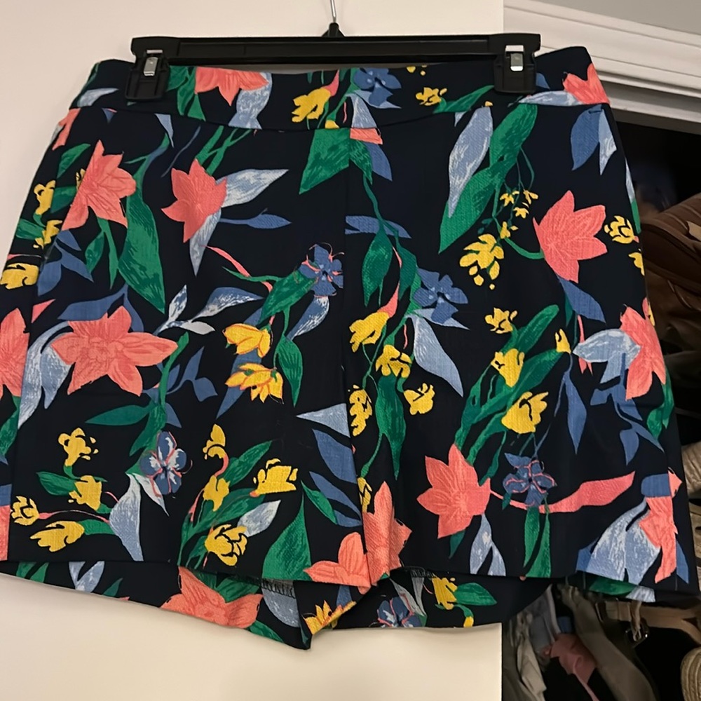 Jcrew tropical print shorts